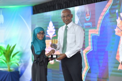 ގައުމީ ގުރުއާން މުބާރާތުގެ އިނާމު ދިނުމުގެ ޖަލްސާގައި ރައީސް ބައިވެރިވެވަޑައިގެންފި