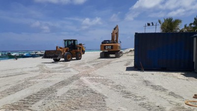 ކެލާ އަދި ހެނބަދޫގެ ބަނދަރުގެ މަސައްކަތް ފަށައިފި