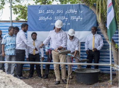 މި އަހަރު އިމާރާތް ކުރާ 17 ވަނަ އިންޖީނުގޭގެ ބިންގާ އަޅައިފި