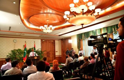 އިދާރާތަކުން ކުރާ ކަންކަމުގެ މައުލޫމާތު ނުދީ ހިފެހެއްޓުމަކީ އޮތް އިޚްތިޔާރެއް ނޫން: ރައީސް