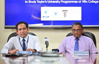 ވިލާ ކޮލެޖުގެ ޓޭލާސް ޔުނިވާސިޓީގެ ކޯސްތަކަށް ސްކޮލަޝިޕް ދެނީ