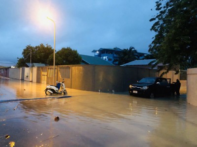 ދެކުނަށް ބޯކޮށް ވާރޭވެހި ފެންބޮޑުވެއްޖެ