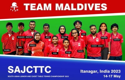 ޓީޓީގެ ޑަބަލްސް އިވެންޓުން ދިވެހި ކުޅުންތެރިން ފަސް މެޑަލް ހޯދައިފި