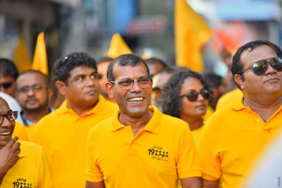 އެމްޑީޕީގެ ރައީސްކަމަށް ކުރިމަތިލެއްވުމަށް ރައީސް ނަޝީދު ފޯމު ހުށަހަޅުއްވައިފި