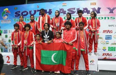 ޓީޓީގެ ޑަބަލްސް އިވެންޓުން ދިވެހި ކުޅުންތެރިން ފަސް މެޑަލް ހޯދައިފި