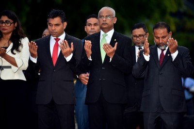 ގައުމީ ދުވަހުގެ ދިދަ ނެގުމުގެ ރަސްމިއްޔާތުގައި ރައީސް ބައިވެރިވެވަޑައިގެންފި