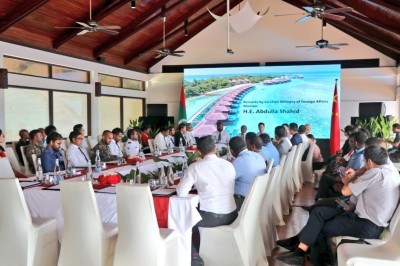 ޗައިނާ ފަތުރުވެރިންގެ ރައްކާތެރިކަމާ ގުޅޭ ފަރާތްތައް ބައްދަލުކޮށްފި