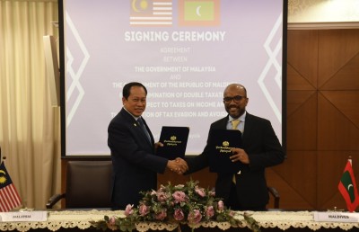 ރާއްޖެ-މެލޭޝިއާ އިން އާމްދަނީގެ ޑަބަލްޓެކްސޭޝަން ހުއްޓާލަނީ