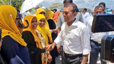 މަޖިލީހުގެ ރައީސް ނަޝީދު އައްޑުއަށް ވަޑައިގެންފި