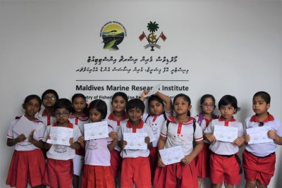 ކަނޑުގެ ދިރުންތަކަށް އަހުލުވެރިކުރަން ޕްރީސްކޫލްކުދިންނަށް ޕްރޮގްރާމެއް
