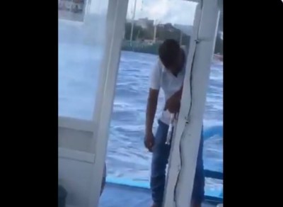 މަސްތުވެ ހުރެ ދޯނި ދުއްވާ މީހާގެ ވީޑިއޯއަކީ ކުރީގެ ވީޑިއޯއެއް، އެކަމަކު ސުވާލުކޮށްފި