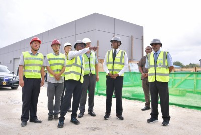 އެއާޕޯޓުގެ ތަރައްގީކުރުމުގެ މަސައްކަތް ރައީސް ބައްލަވާލައްވައިފި