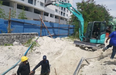 ހިޔާ ޓަވަރުތަކާއި ހުޅުމާލޭގެ އެކި ތަންތަނުން ކަރަންޓު ކެނޑިއްޖެ