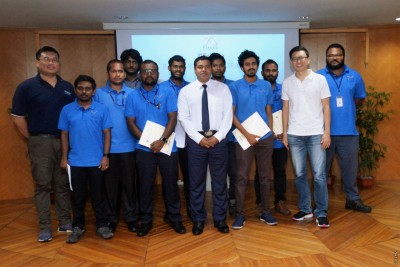 ސްޓެލްކޯގެ 10 މުވައްޒަފަކަށް ބޭސިކް ފައިބާ އޮޕްޓިކްއާ ގުޅޭ ތަމްރީންދީފި
