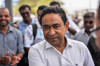 ރައީސް ޔާމީންގެ ޝަރީއަތް މާދަމާ މެންދުރު 1:30 ގައި