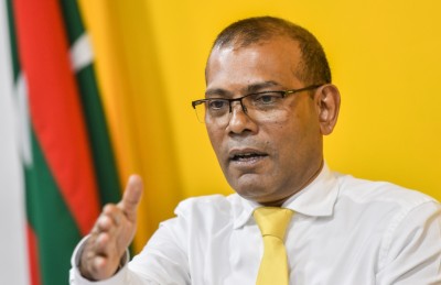 މަޖިލީހަށް ދިމާވެފައި މިއޮތީ އަޖައިބެއް، އެމްޑީޕީ ބޭނުން ވާނީ އޭޖީގެ ވޯޓު ނުނަގަން: ނަޝީދު