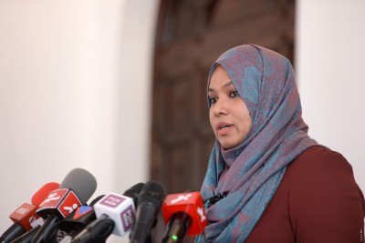 ފެތުމުގެ މުބާރާތުން އަމީން އާންމު ހަތަރު ވަނަ ހޯއްދެވުމުން މަޖިލީހުގެ މަރުހަބާ