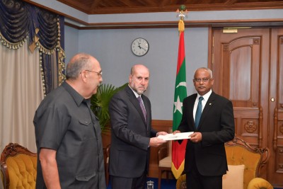 ފަލަސްތީނަށް އިންސާފު ލިބުން ލަސްވާތީ ރައީސް ކަންބޮޑުވުން ފާޅުކުރައްވައިފި
