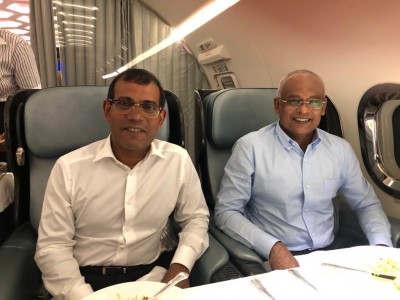 ވަލީއަހުދުގެ ދައުވަތަކަށް ރައީސް ސޯލިހާއި ރައީސް ނަޝީދު އަބޫދާބީއަށް