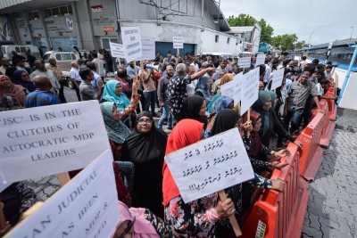 ރައްޔިތުންނަށް ހިޔާލުފާޅުކުރުމުގެ މިނިވަންކަން އޮތުމުން ސަރުކާރުން ބިރެއް ނުގަނޭ: ރައީސް
