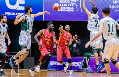 ފައިވް ނޭޝަން ބާސްކެޓްބޯޅަ މުބާރާތުން ރާއްޖެ ކަޓައިފި