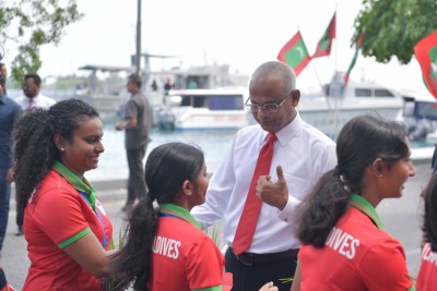 ސާއިދަށް ކީ މަރުހަބާއިން ކުޅިވަރުގެ އާއިލާއަށް ރައީސް ދެއްވީ އުންމީދު