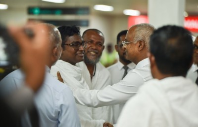 ހައްޖަށް ފުރި މީހުންގެ ފަހު ގްރޫޕާ ރައީސް ބައްދަލުކުރައްވައިފި