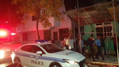 ހުޅުމާލެ ގެއެއްގައި އަލިފާން ރޯވެއްޖެ