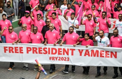 ކޮޅިގަނޑުގެ އިންޒާރު އަދުރޭ ދެއްވި ޔާމީންގެ މެސެޖުގައި
