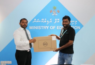 އެމްޑަބްލިއުއެސްސީން އެޑިއުކޭޝަނަށް ކޮމްޕިއުޓަރުތަކެއް ހަދިޔާކޮށްފި