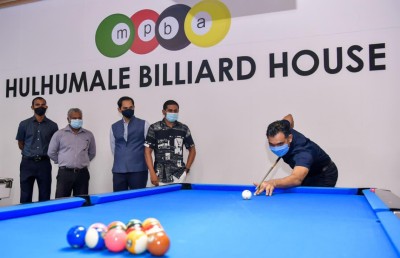 ހުޅުމާލޭގައި ބިލިއާޑް ފެސިލިޓީއެއް ހުޅުވައިފި