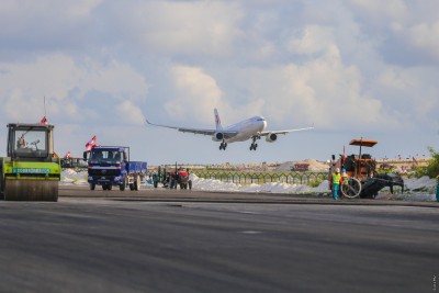 ކަރަންޓްދީ އެއާޕޯޓް އާންމު ހާލަތަކަށް ގެނެސްފި