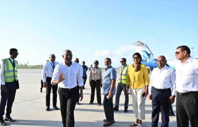 ރައީސްގެ "އުފާވެރި، އަމާން ރާއްޖެ" ކެމްޕޭންގެ ފުރަތަމަ ދަތުރު ށ. އަތޮޅަށް