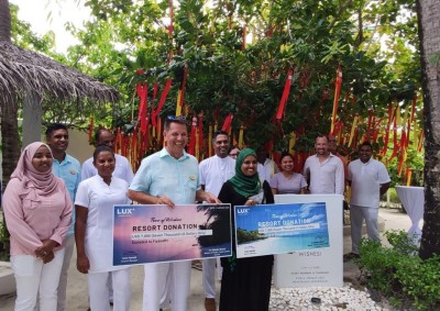 ލަކްސް ރިސޯޓުން ކުޑަކުދިންގެ ހިޔާއަށް 14،000 ޑޮލަރު ދީފި