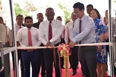 ހުޅުމާލޭ ހޮސްޕިޓަލްގެ ލޮލުގެ ހާއްސަ ފަރުވާދޭ ސެންޓަރު ރައީސް ހުޅުއްވައި ދެއްވައިފި