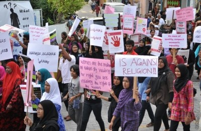 ޖިންސީ ގޯނާއާ ދެކޮޅަށް މިއަދު މާލޭގައި އެއްވުމެއް