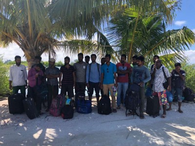 ދާންދުއަށް "ދޫކޮށްލި" ބިދޭސީން އަނބުރާ ގެންގޮސްފި