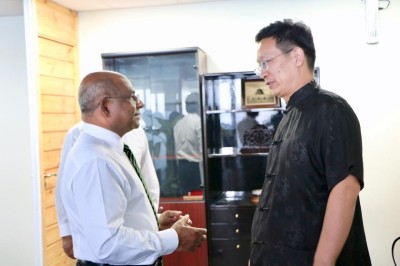 ޗައިނާގައި ތިބެން ބޭނުންވާ ދިވެހިން ރައްކާތެރިކަން ދޭނެ: ޗައިނާ ސަފީރު