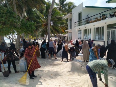 މާޅޮސް އާދަޔާ ހިލާފަށް ގިރާތީ ވެލި ބަސްތާ ޖަހަން ރައްޔިތުން ނުކުމެއްޖެ