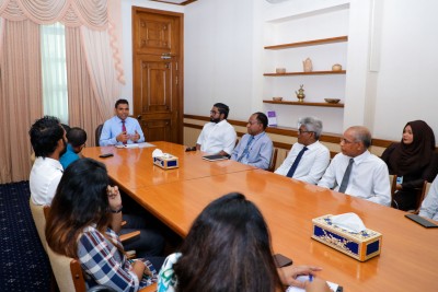 ކުޅިވަރު އެސޯސިއޭޝަންތައް ނައިބު ރައީސްގެ އަރިހަށް