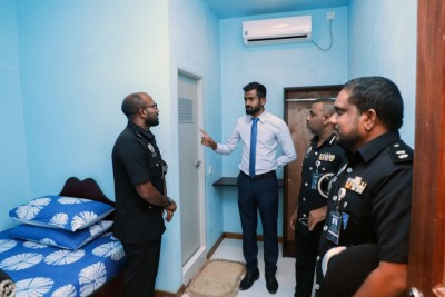 ހުޅުމާލެ ޖަލުގައި އެކަހެރި ބައްދަލުވުންތަކަށް ހާއްސަ ތަނެއް ހަދައިފި