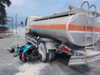 ތެޔޮ ބައުޒަރަކާ ސައިކަލެއް ޖެހި މީހަކަށް އަނިޔާވެއްޖެ