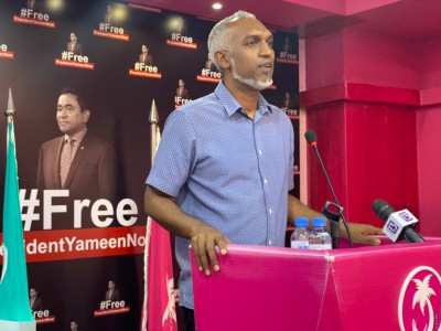 ވަށަފަރޭ ވިދާޅުވީ ދެރަކޮށްލަން، ނިސްބަތްވާ ރަށަކުން ލިބޭނެ މޮޅެއް ނެތް: މުއިއްޒު