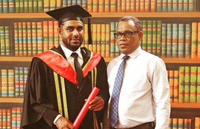 އަދުރޭގެ ދަރިފުޅުގެ ދެމަފިރިންނަށް ޕްރާޑާ އައިނު ހައްދަން އެމްބަސީ ބަޖެޓުން 72،000 ރުފިޔާ!
