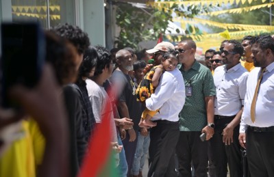 ކެމްޕޭންގައި ވެސް ވާދަވެރިންނަށް ދެން އަތެއް ނުވާނެ: ރައީސް