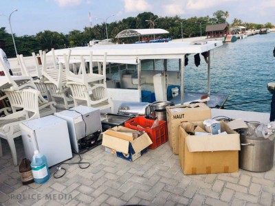 ރިސޯޓަކުން ވަގަށް ނަގާފައިވާ ތަކެތި އުތީމުން ހޯދައިފި