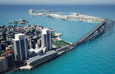 މާލެ އަށް ނާޒިމްގެ ތަސައްވަރު: ރޭލް، ޝޮޕިން މޯލްތައް، ތީމް ޕާކްތައް