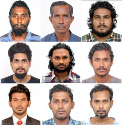 އަތުލައިގަތް ޑްރަގް ނެޓްވޯކެއްގައި ހިމެނޭ 9 މީހުންގެ ފޮޓޯ، ވަނަވަރު އާންމުކޮށްފި