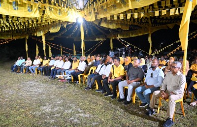 ފިކުރުގެ ތަފާތެއް ނުކުރަން, ނަތީޖާއަކީ މެޖޯރިޓީ އޮތް ރަށްތަކެއް ޕީޕީއެމަށް ގެއްލުން: ރައީސް