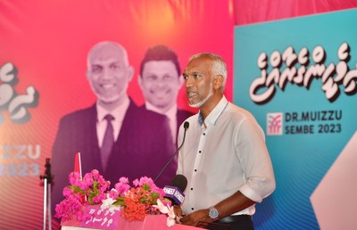 ސަރުކާރުން ވައުދުތައް ކޮޕީކުރާ ކަމަށް ވިދާޅުވެ، މުއިއްޒުގެ ހޫނު ރައްދެއް!